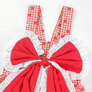 Gaun pesta musim panas tanpa lengan untuk anak perempuan dengan motif kupu-kupu besar, logo dapat dipesan khusus, gaun anak-anak musim panas - Product Image 5