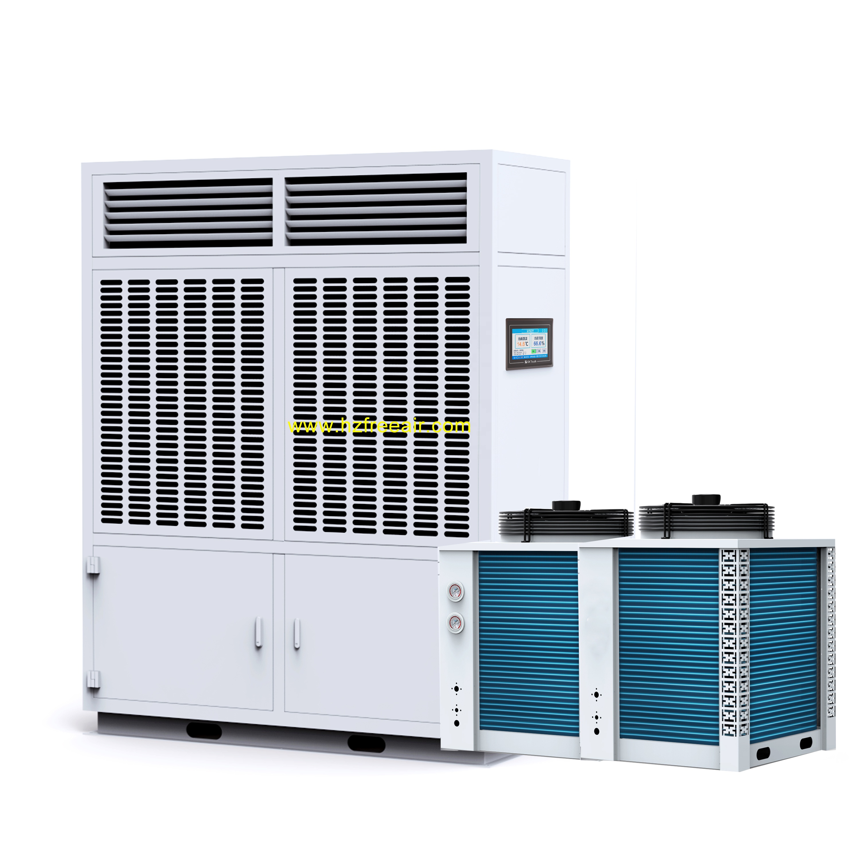 960L/D Мощный промышленный осушитель и кондиционер сочетание влажности и контроля температуры 2-в-1 машина
