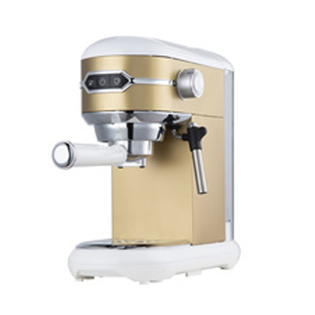 Household Appliance Steam Cappuccino Coffee Maker Machine Stainless Steel Espresso Coffee Machine