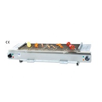 Vente en gros Barbecue grill électrique/gaz Four barbecue sans fumée Barbecue japonais Grill rotatif Four rôtisserie meilleure qualité