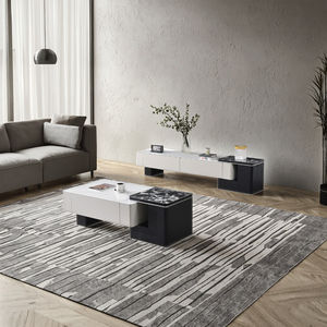 Nuevo estilo, superventas, mesa de centro de esquina redondeada para niños, diseño seguro, casas familiares, viernes negro, ofertas de mesa de centro baratas - Product Image 3