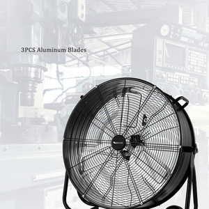 30Inch Large Size High Air Volume Industrial Floor <b>Pedestal</b> <b>Fan</b> 300W Powerful Portable Drum Industrial <b>Fan</b> Hot Sell Ventilateur - Product Image 6
