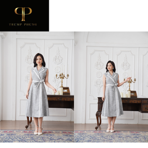 Stylish A-Line Flared <b>Dress</b> with Bodycon Fit <b>for</b> <b>Women</b> Elegant Design Natural Sweat-Absorbent Fabric Cotton <b>Women's</b> Down <b>Coats</b> - Product Image 3