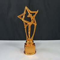 Nouveau Design Or Argent Cuivre Résine Danseur Trophées Compétition Personnalisée Trophées Event Champion Awards