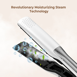 Mini fer à lisser UKLISS <span class=keywords><strong>Portal</strong></span> 65W, fer à lisser à vapeur en céramique, lisseur à vapeur 2-en-1 pour usage domestique et salon - Product Image 5