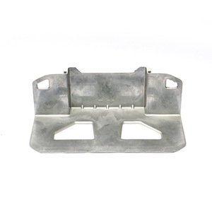 Pièce moulée sous pression en alliage d'aluminium, fabriquée sur mesure pour composants de construction, quincaillerie, moulage par gravité - Product Image 1