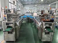 Machine d'emballage horizontale automatique pour biscuits et craquelins, avec remplissage et scellage