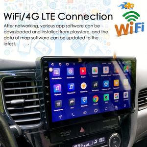 Autoradio stéréo avec CarPlay et commande vocale IA 8+128 Go pour Mitsubishi Outlander 3 GF0W GG0W 2012-2018, navigation GPS, lecteur multimédia vidéo - Product Image 5