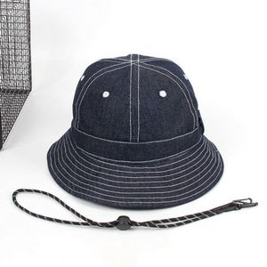 Chapeau Bob en Jean Délavé Personnalisé avec Logo pour Homme – Style Vintage et Protection Solaire pour l'Été en Extérieur – Vente en Gros - Product Image 6