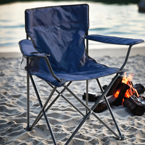 Chaises de plage pliantes légères et portables avec tissu Oxford 600D pour la pêche, le camping, les pique-niques, les hôtels et les villas - Product Image 3