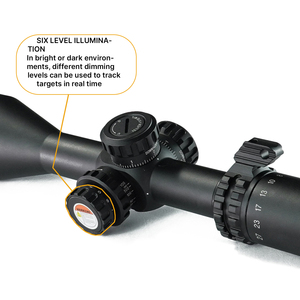 กล้องเล็ง BANGBANG Oculus S 4.5-27X56 SFIR FFP, กล้องเล็งคุณภาพสูงแบบ HD ขนาดหลอด 30 มม. สำหรับการล่าสัตว์และการสังเกตการณ์กลางแจ้ง - Product Image 5
