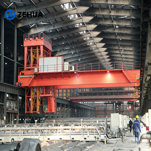 <span class=keywords><strong>Pont</strong></span> roulant à anode carbone haute technologie pour empilage, 5, 10, 15, 20 tonnes, pour usage intérieur et extérieur en usine de carbone - Product Image 2