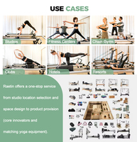 Reformer de Pilates en aluminium Peak avec personnalisation OEM/ODM – Machine de Pilates