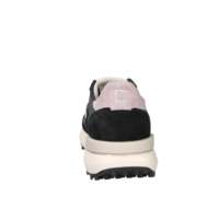 D.A.T.E. Baskets compensées en daim à lacets Donna W431-AT-SF-BK Noir 37 – Chaussures Chunky