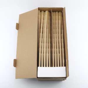 Paquete de 1000 conos prelaminados de hierbas marrones sin blanquear, accesorios de tienda de humo de 110mm, cono orgánico prefabricado de combustión lenta para fumar tabaco - Product Image 5