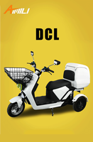 Tricycle électrique à trois roues de haute qualité avec grand panier, moteurs à double moyeu de 1000 W, avec grand coffre arrière