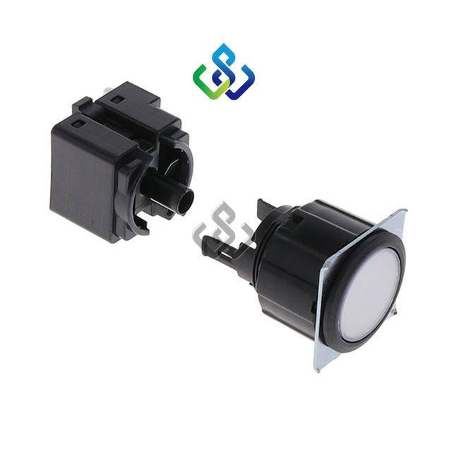 IN STOCK 100% ORIGINAL BRAND NEW SWITCH PUSHBUTTON SPDT 0.1A 30V A3U-TBS-A1C-5M