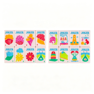Juego de Mahjong Americano Personalizado de una Sola Capa, Serie Nueva Inglaterra, Mahjong con Toque Náutico, Fichas de Mahjong Acrílicas de Viaje - Product Image 2