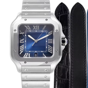 <span class=keywords><strong>Reloj</strong></span> Mecánico Automático <span class=keywords><strong>de</strong></span> Marca Famosa, Correa <span class=keywords><strong>de</strong></span> Acero Inoxidable, <span class=keywords><strong>Reloj</strong></span> <span class=keywords><strong>de</strong></span> Negocios Simple, Resistente al Agua, <span class=keywords><strong>Reloj</strong></span> <span class=keywords><strong>de</strong></span> <span class=keywords><strong>Hombre</strong></span> para Regalo, Cartieres - Product Image 1