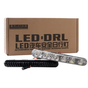 자동차 6 LED 높은 전원 LED 낮 실행 조명 운전 램프 유니버설 맞는 LED 자동차 안개 빛