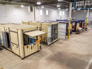 Customize Container Coffee Shop <strong>Rent</strong> Prefab Modular Container House Shipping Container bar Restaurant With Kitchen - Product Image 2