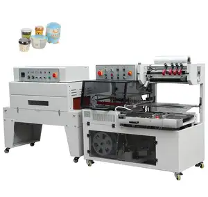 Top Supplier Automatic L-type Sealing and Cutting Machine Cosmetic Heat Shrink Sealing and Packaging Machine Wooden Case Packing