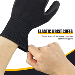 Guantes térmicos de lana merino con revestimiento de Palma de látex de espuma, suaves, transpirables y antideslizantes para el trabajo y el exterior - Product Image 3