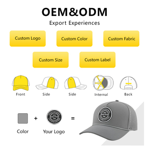 Gorra de Béisbol Impermeable para Hombre, Estilo Club de Golf, con Perforaciones Láser, Cierre a Presión, Gorra Trucker de Alto Rendimiento - Product Image 4
