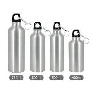 Bouteilles d'eau en aluminium personnalisées, colorées, avec logo personnalisé, pour le sport et l'escalade en plein air, 500 ml, 750 ml - Product Image 2