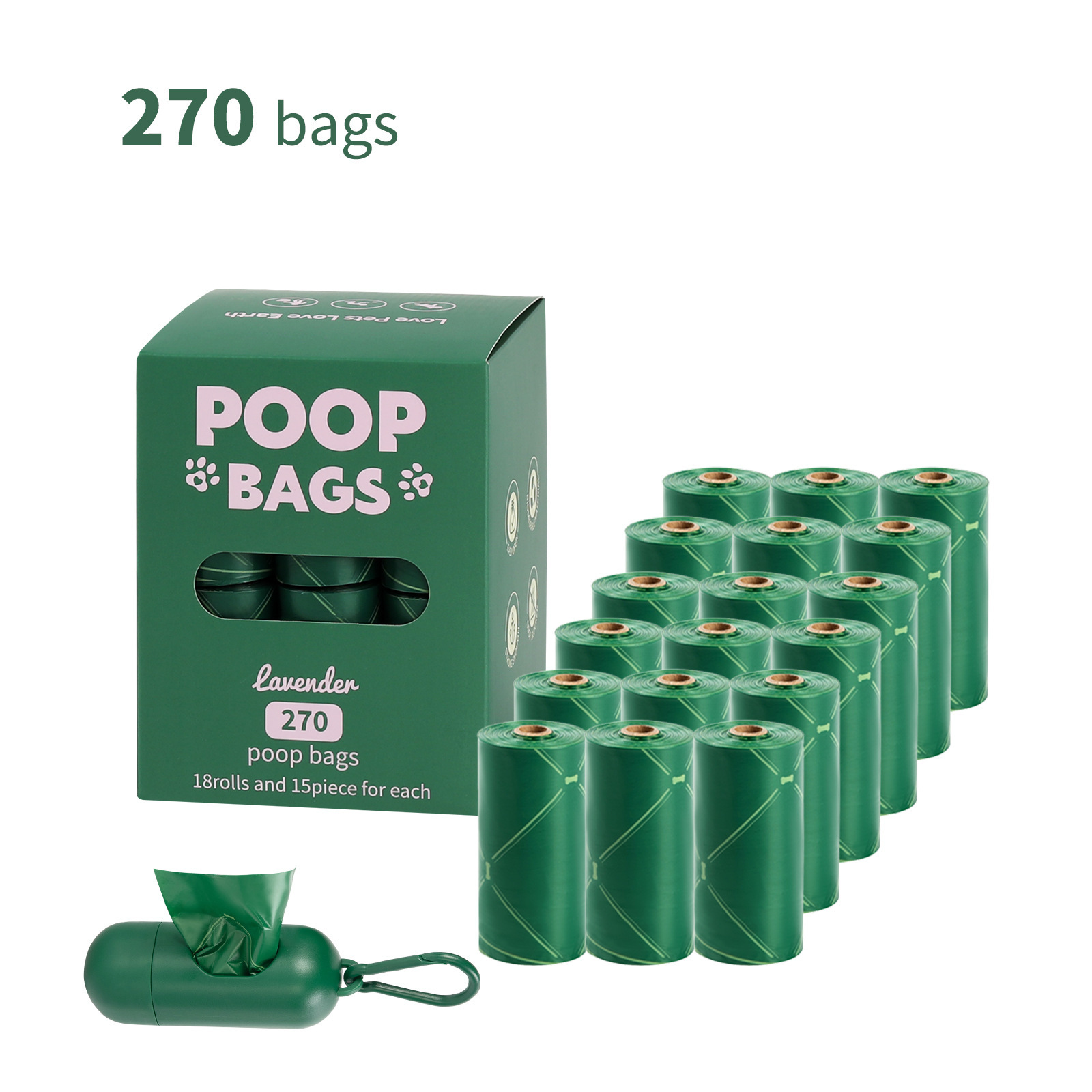 Caja de 18 rollos + dispensador