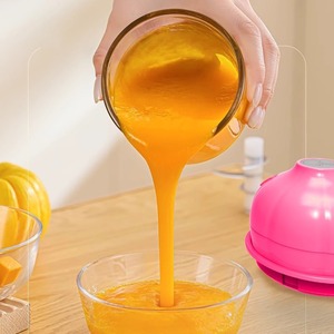 Écraseur d'ail électrique Tudoho 100W, alimenté par batterie, lame en acier inoxydable, violet, hachoir alimentaire portable pour usage domestique - Product Image 3