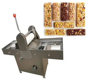 Sıcak satış otomatik üretim hattı Granola yulaf susam fıstık tahıl Bar yapma makinesi