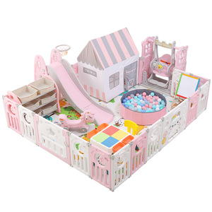 Parque <span class=keywords><strong>de</strong></span> juegos plegable ecológico con valla <span class=keywords><strong>de</strong></span> seguridad completa para bebés, set <span class=keywords><strong>de</strong></span> parques <span class=keywords><strong>de</strong></span> juegos morado y azul para bebés y niños - Product Image 6