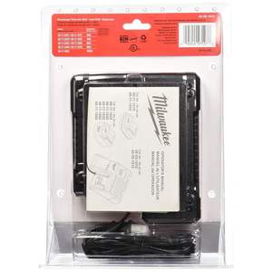 For 48-59-1812 / 18V Multi Voltage <b>Lithium</b> <b>Ion</b> <b>Battery</b> <b>Charger</b> with Onboard Fuel Gauge Red 16 oz - Product Image 2