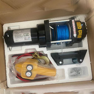 Sentetik halat 20000lb elektrikli debriyaj vinç 24V elektrikli vinç vinç ile 12V 2000lb 12000lbs elektrikli vinç - Product Image 3