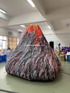 Balon besar gunung berapi tiup membakar gunung untuk promosi iklan - Product Image 4