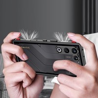 Étui de protection en métal de luxe pour ZTE Red Magic 11 Air, cadre en aluminium, protection de l'objectif en métal, coque de téléphone