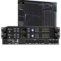 Compresseur audio numérique professionnel NUOXUN LM848RTS Double processeur 480 Contrôle par application Son surround 20Hz-20kHz Fréquence