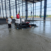 Machine de nivellement laser automatique vibrante haute efficacité pour la construction routière sur béton