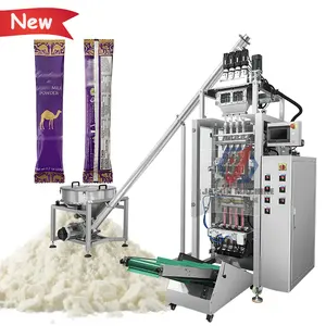High speed 4 line stick sachets protein powder packing machine multi-lane automatic milk powder packing machine