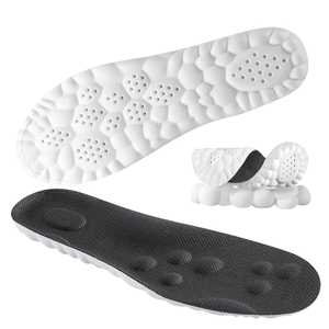 Sports Comfortable Anti-Odor Breathable PU Shoe Pad 4D Air Cushion Upgrade Version Insole with <b>Foot</b> <b>Protection</b> Arch Supports - Product Image 1