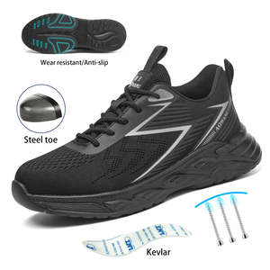 Chaussures de sécurité légères JIANKUN SBP/EH, tissu confortable en maille respirante, anti-impact, anti-perforation, toutes saisons - Product Image 2