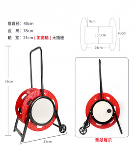 Enrouleur de câble automatique mobile 220V10A/16A320mm pour le génie électrique Enrouleur de câble industriel Enrouleur de câble en plastique - Product Image 5
