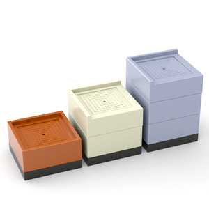 Pieds de meubles Qinfeng en plastique, rehausseurs antidérapants pour lit, canapé, chaise, table, usage domestique, couleurs personnalisables - Product Image 3