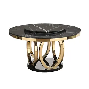2017 хромированная рама с высококачественным мраморным столом на продажу CT