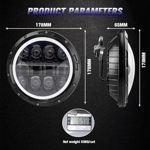 Long Life <b>Led</b> off Road <b>Lights</b> Angel Eyes Headlights <b>Led</b> <b>Lights</b> for Motorcycles - Product Image 4