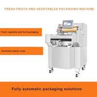 Bashe Machine d'emballage de film rétractable automatique Supermarché Légumes et fruits Film de conservation frais Machine d'emballage AC 220V / 50hz