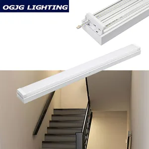 Luz de tubo linear LED para escadas hospitalares, luminária de teto com sensor de movimento, de boa qualidade, 20w, 30w, 40w, 60w, 80w