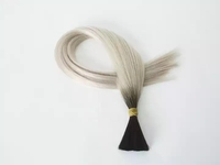 Vente en gros de cheveux humains bruts européens doublement étirés, non traités, sans produits chimiques, cuticules intactes, 100g, pour salons de coiffure