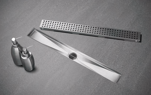 Sifone doccia lineare a incasso certificato US CUPC, 24 pollici, nero, in acciaio inossidabile, spedizione dagli Stati Uniti - Product Image 6